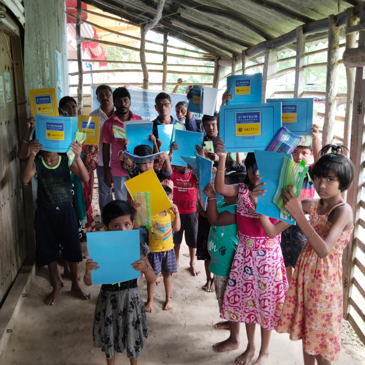 Stationery Distribution Brings Joy to Students of Mukti Kishalaya Support Schools